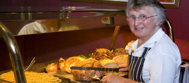 Barbara at The Swan at Forton